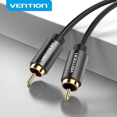 Vention HiFi 5.1 SPDIF RCA to RCA SPDIF Coaxial Cable Stereo Audio Cable Male to Male RCA Video Cable for TV Amplifier Speaker