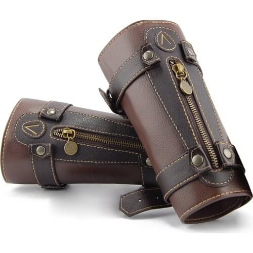 Medieval Assassin Creed Wrist Arm Knife Sleeve Sword Cuff Hidden Blade Dagger Edward Gauntlet Bracer Cosplay Costume Armor Props