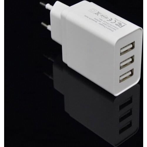 INGMAYA USB Charger 3 Port 3.1A Quick Charge For IPhone 5S SE 6 6S 7 Plus Samsung Huawei ZTE Lenovo HTC LG Sony Phone Adapter