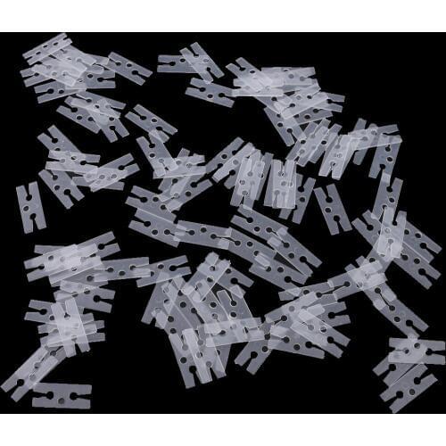 100 Balloon Clip Ties H Shape For Wedding Sealing Helium Gas Air Balloons