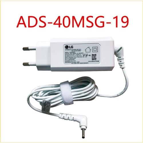 ADS-40MSG-19 19040GPK Adapters For LG GRAM 142970 142970-GAA52C Laptop Power Supply Charger EU 19V 2.1A 40W 3.0X1.0mm