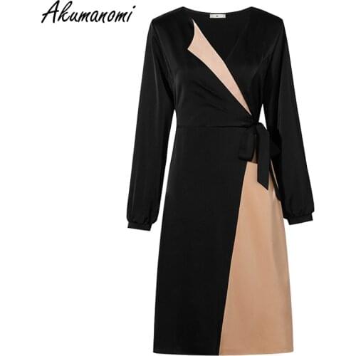 Модные платья-трапеции AKUMANOMI China At AliExpress