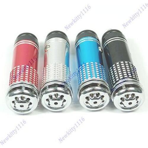 Mini Oxygen Bar Ionizer Auto Car Fresh Air Purifier