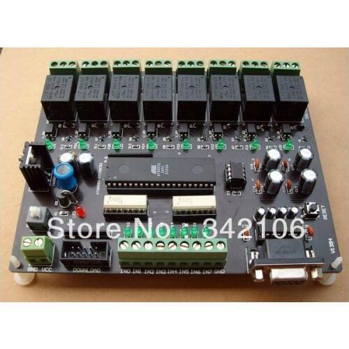 Free Shipping!! 1pcs Octal 24-volt control relay industrial strip down storage (51 single) delay Mitsubishi PLC module