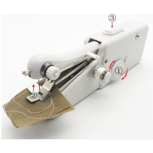 Household mini sewing machine hand held sewing machine