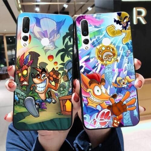 Hot Game Crash Bandicoot Phone Case Huawei Y6P Y8S Y8P Y5II Y5 Y6 2019 P Smart Prime Pro