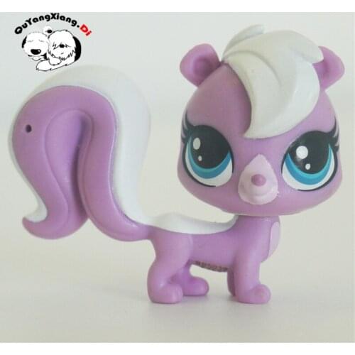 CWM063 Pet Shop Animal Long tail cat doll action Figure kitten