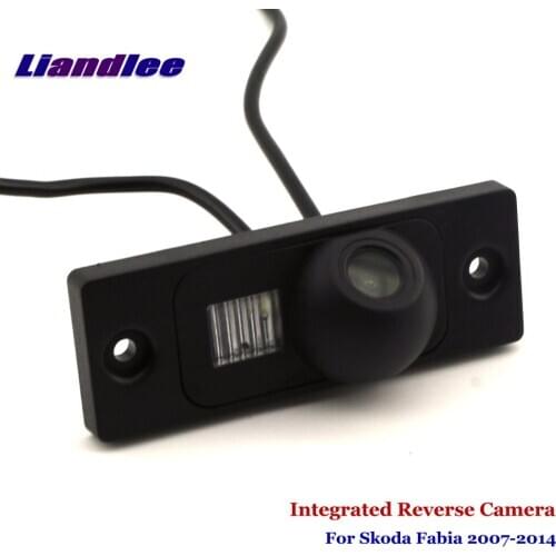 Integrated Special Reverse Camera For Skoda Fabia 2007-2014 Car DVD Player Camera HD SONY CCD CHIP Car Alarm System Accessories
