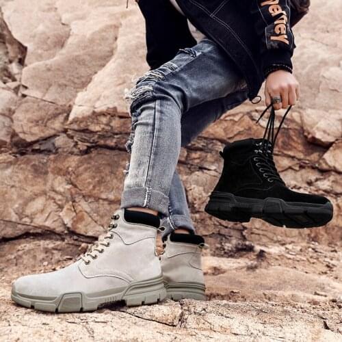 Sneaker boots slip for sale leather men leisure sneakers on flat fashion casual hot sports 2020 black man shoes causal mens