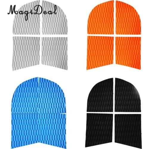 MagiDeal 4Pcs Non-Slip EVA Dog Pet Paw Traction Pads Deck Grip Mat Tail Pads for Kayak Surf Surfboard Stand Up Paddle Board