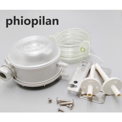 Phiopilan 250V 2A 500-2000pa air sensing differential pressure switch Gas differential switch