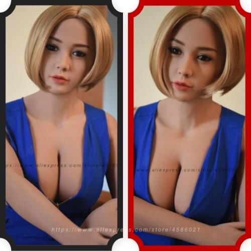 LOMMNY Real Silicone Sex Dolls Robot Japanese Anime Love Doll Realistic Toys Life for Men Breast Sexy Vagina Random Delivery