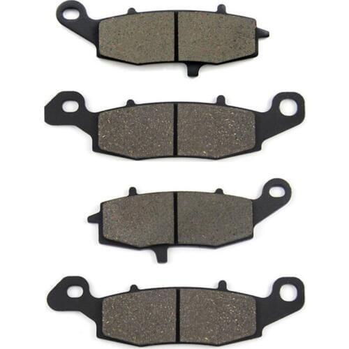 SOMMET Motorcycle Front Left + Front Right Brake Pads Disks for Suzuki GSX 750 W/X/Y/K1 (98-03) GSX750 LT229-231