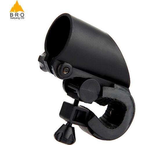Useful Bicycle Grip Light Clip Safe MTB Light Holder Torch LED Flashlight Bracket Cycling Bike Lights Holder Flashlight Holder