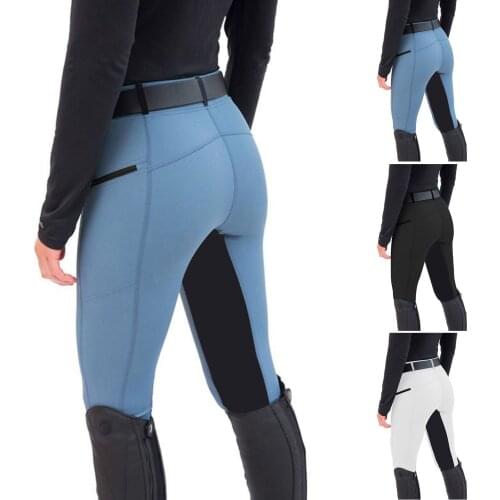 Women Riding Pants Seamless Leggings Yoga Sports Exercise Fitness Active High Waist Sports Yoga Riding Equestrian Breeches