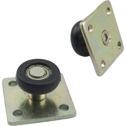 1pcs Swing door positioner swing wheel positioner sliding folding door lower rail swing door wheel limiter