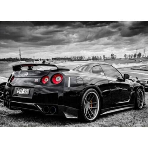 5d diamond painting kit Sports Car Racing Nissan Skyline diamond embroidery full drill square round diamond mosaic decor CV358