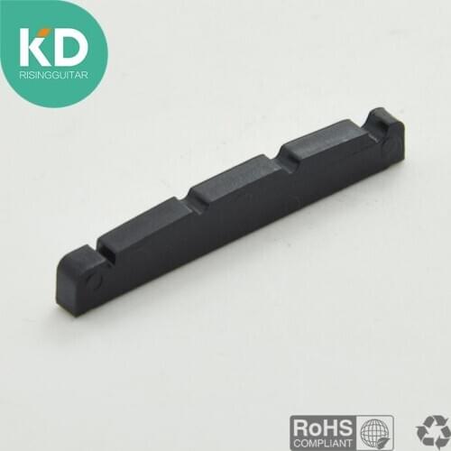 8pcs of 4 string Bass guitar Nuts Black Wholesales for Right handed and left handed bass