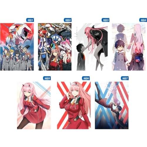 5D Diamond Painting Anime Poster Dear Franxx Diamond Painting Diamond Inlaid DIY Diamond Embroidery Cross Stitch Mosaic Home Dec