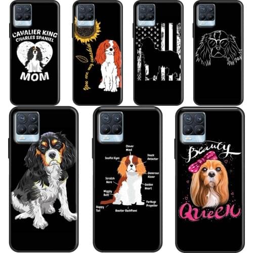 Cavalier King Charles Spaniel Dog Phone Cover For OPPO Realme Q3 6 7 8 Pro C3 C11 C21 GT Neo OnePlus 9 Pro 8 Pro 8T 9R Case