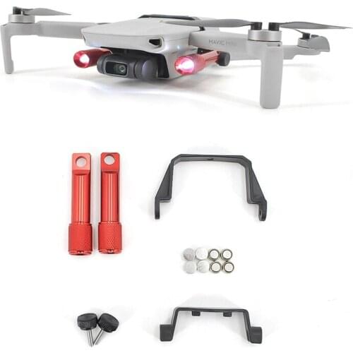 DJI Mini 2 Drone Night Flying Light Easy Carring W/ LED Lights For DJI Mavic mini Anti Lost LED Searchlight Drone Accessories