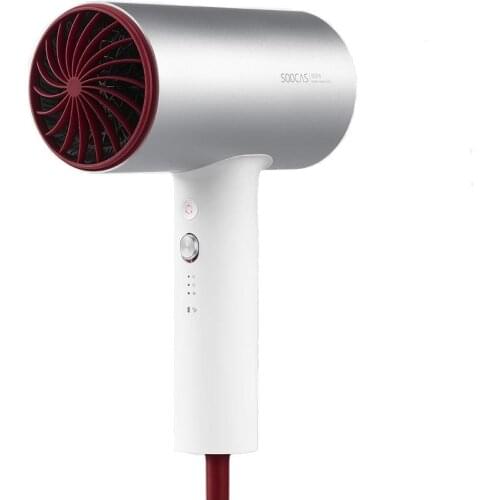 Xiaomi Soocare Soocas H3S Anion Hair Dryer Aluminum Alloy Body 1800W Air Outlet Anti-Hot Innovative Diversion Design