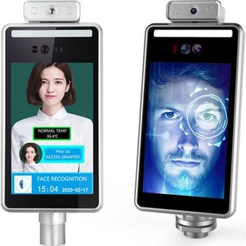 Hot sale 8 inches unique live face recognition algorithm to accurately recognize faces recognition terminal