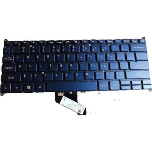 US Laptop keyboard for Acer Swift 3 SF-314 57 Notebook keyboards English Fit SV3P_A70BWL A72BWL Replacement parts Green keys New