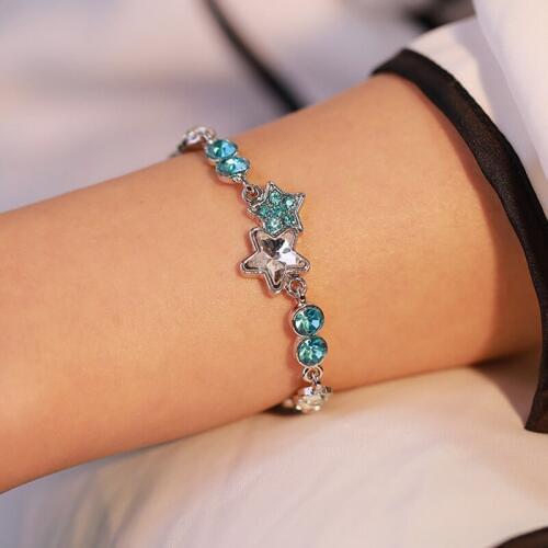 LIVA GIEL Blue Bracelets
