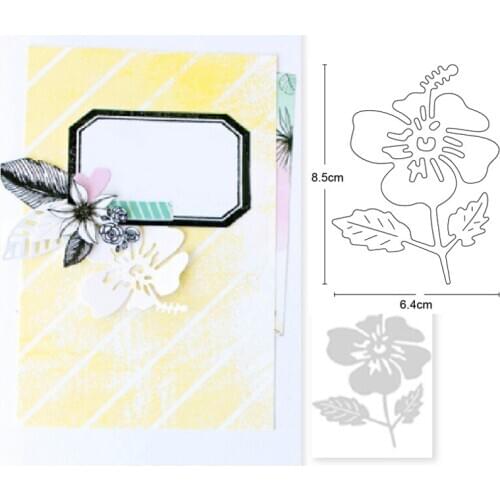 Metal cutting dies cut die mold flower leaves decoration Scrapbook paper craft knife mould blade punch stencils dies
