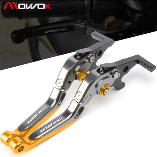 Motorcycle Adjustable Folding Extendable Brake Clutch Lever For SYM gts 300i GTS300i all years