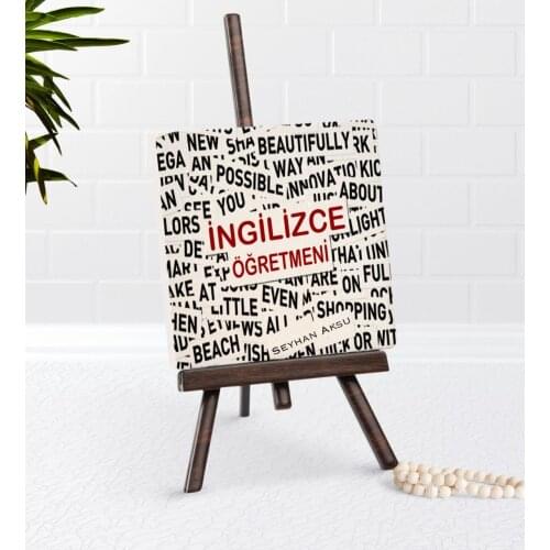 Personalized English Teacher Şovaleli Natural Taş-3