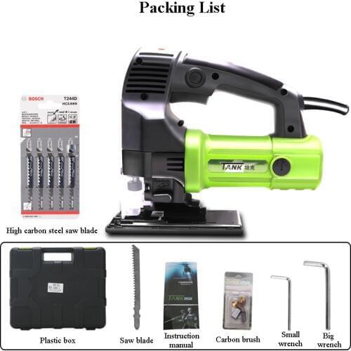 Curve Saw Wood Cutting Machine Handheld Chainsaw Electric Jigsaw Multi-function Jig Saw Woodworking Cutting Tools J65-2