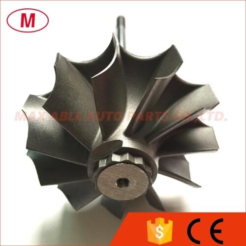TD06SL2R journal bearing Turbo Turbine Shaft&Wheel/Turbine Wheel Shaft/Turbine wheel 54.00X61.50mm 11 blades reverse rotation