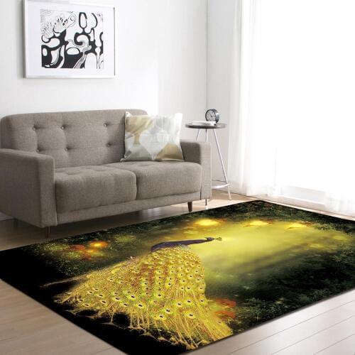 Simple 3D Print Modern Carpet Nordic Style Carpets For Living Room Bedroom Decor Rug Bathroom Non-slip Mat Kids Room Crawl Rugs