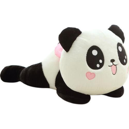 Pudcoco Cute Plush Doll Toy Stuffed Animal Panda Soft Pillow Cushion Bolster Gift 20cm Cushion Home Decor