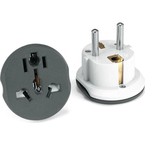 Universal EU Electric Plug Converter 16A 250V Travel Adapter EU Socket High Quality AU US UK CN To EU AC Wall Socket Charger