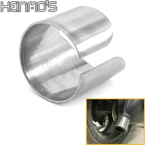 Motorcycle Exhaust Pipe Tail Cover Stainless Steel For Vespa GTS 125 200 250 300 2013-2019 2020 GTS300 Decorative Accessories