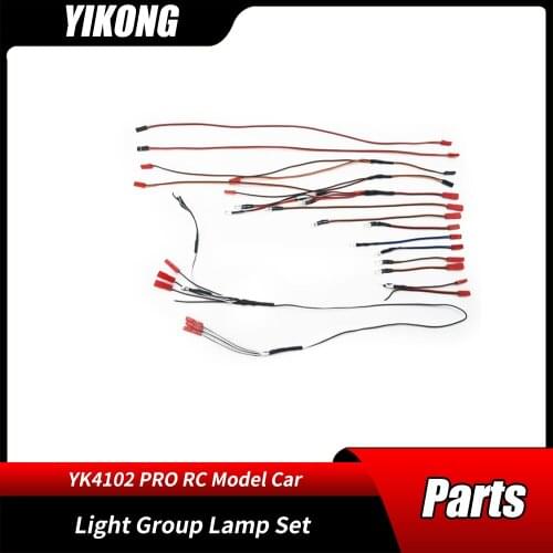 RC Car Parts 1/10 YIKONG YK4102PRO Light Group Lamp Set 13181 Remote Control Crawler Model Cars Original Accessories