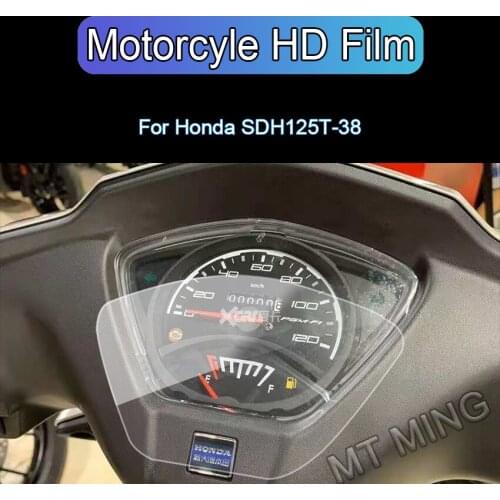 Motorcycle Cluster Scratch Protection Film Screen Protector Dashboard Instrument For Honda SDH125T-38