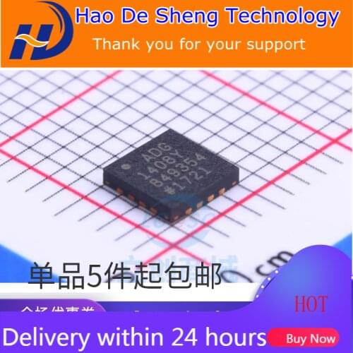 10PCS/LOT ADG1408 ADG1408YCPZ ADG1408Y LFCSP16 Switch Simulation IC New Original In Stock