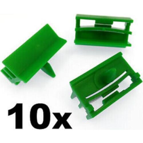 10x For BMW E60 E61 5 Series- Plastic Trim Clip Fastener Side Skirt Sill Moulding