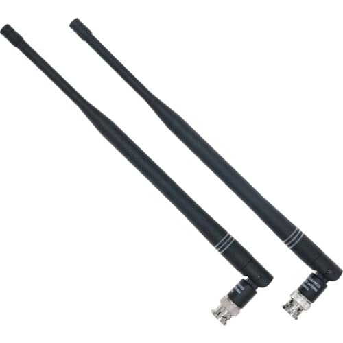 2pcs OEM 430-890MHz UHF BNC Antenna for Shure UA820 ULX SLX QLX GLX PGX Wireless Receiver Bayonet Aerial