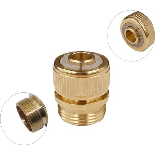 3/4"Male Thread x 1/2" Quick Connector Water Gun Accessory Garden Irrigation Fittings Hose Connector