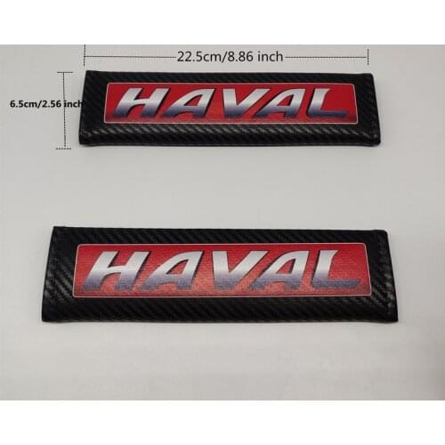 Carbon fiber pattern Car Sefety Seat Belt cover Child isofix Seat belt Shoulder Pads Protection for Haval H1 H2 H6 H7 H8 H9 F7