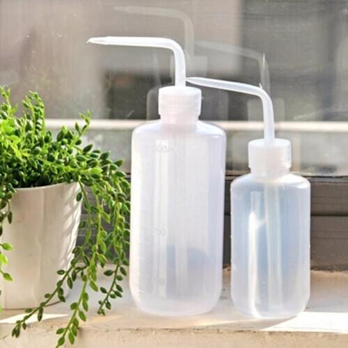 Hot 250/500ml Watering Cans Beak Pouring Plant Bend Mouth Squirt Squeeze Bottle