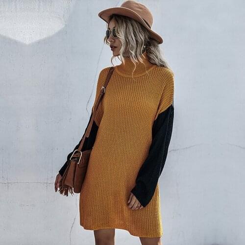 HAIMAITONG Fashionable Knitted Dresses