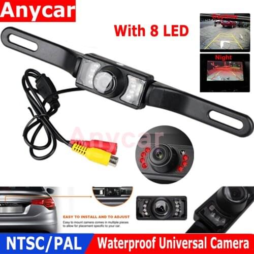 Rear View camera License Plate Frame Car Reverse Camera waterproof Back Up Camera