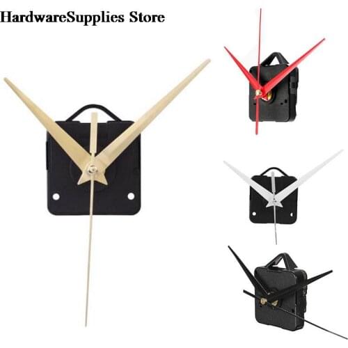 Quartz Wall Clock Movement Mechanism DIY Repair Part Set 22mm Spindle Long Hands