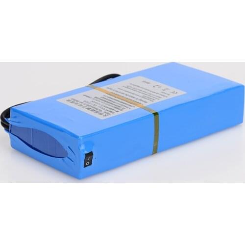 MasterFire 2set/lot DC 12V 12000mah Large Capacity Rechargeable Battery Lithium-ion Batteries Pack For CCTV Camera DC-1212A